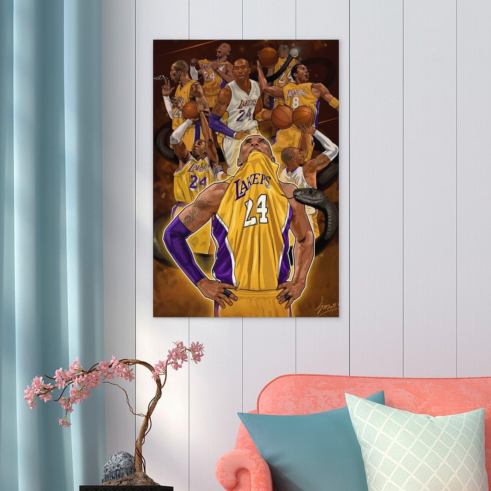 Amazon.co.jp: NBA コービー・ブライアントB (47) コビージェームズ